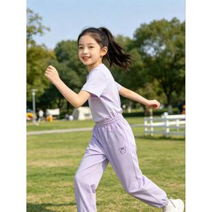HD1HS071品牌夏季凉感休闲舒适卫裤子