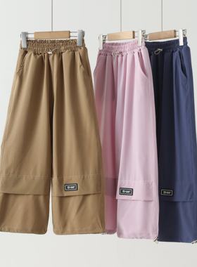 2818夏季新品儿童户外透气孔速干裤子