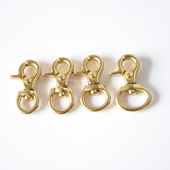 精密铸造 日版 纯铜钥匙扣 首饰级 高品质黄铜钩扣 财布钩