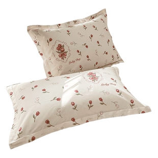 纯棉枕套2024年新款单个大号枕头套50x80一对装48x74cm儿童40x60