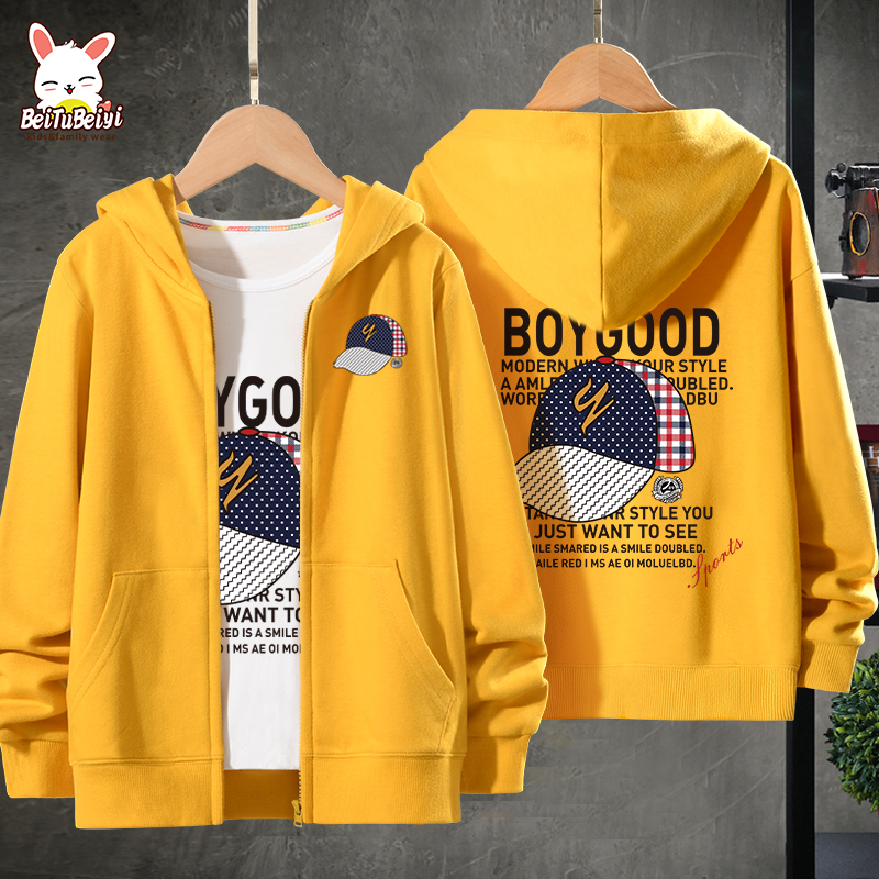 春季新款大童上衣12岁男孩外套