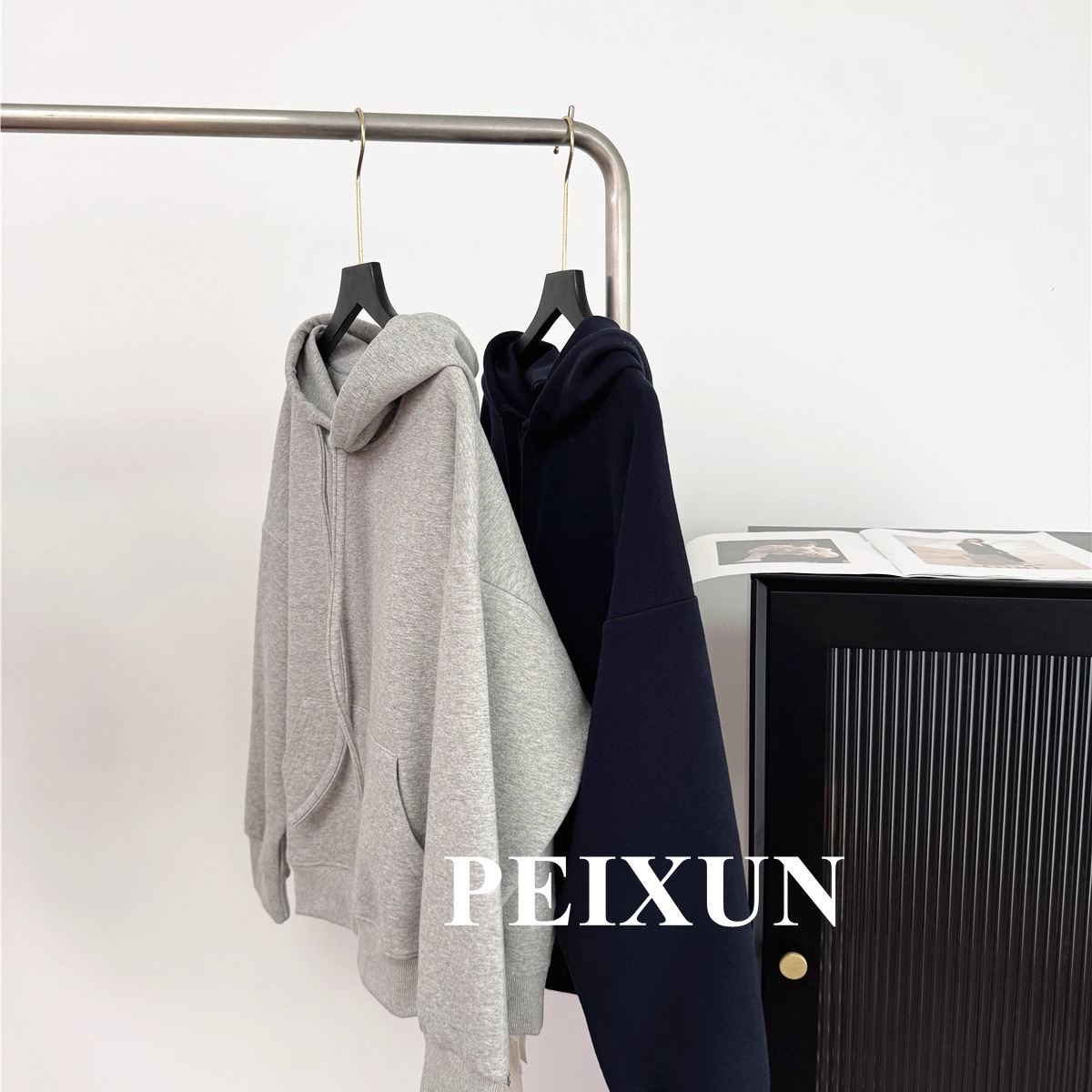 连帽卫衣女秋冬保暖慵懒宽松显瘦