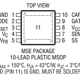 进口原装  LTC3824EMSE LTC3824 LTBRZ MSOP 现货可直拍