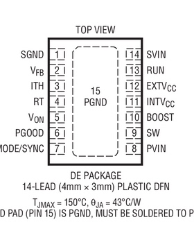 进口原装  LTC3646EDE-1 LTC3646IDE-1 LTC3646HDE-1 LTC3646-1