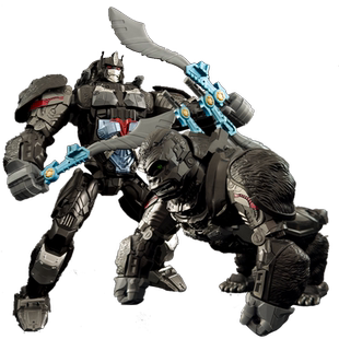 变形7金刚超大猩猩擎天圣队长机器人男孩儿童正版手办男童玩具柱