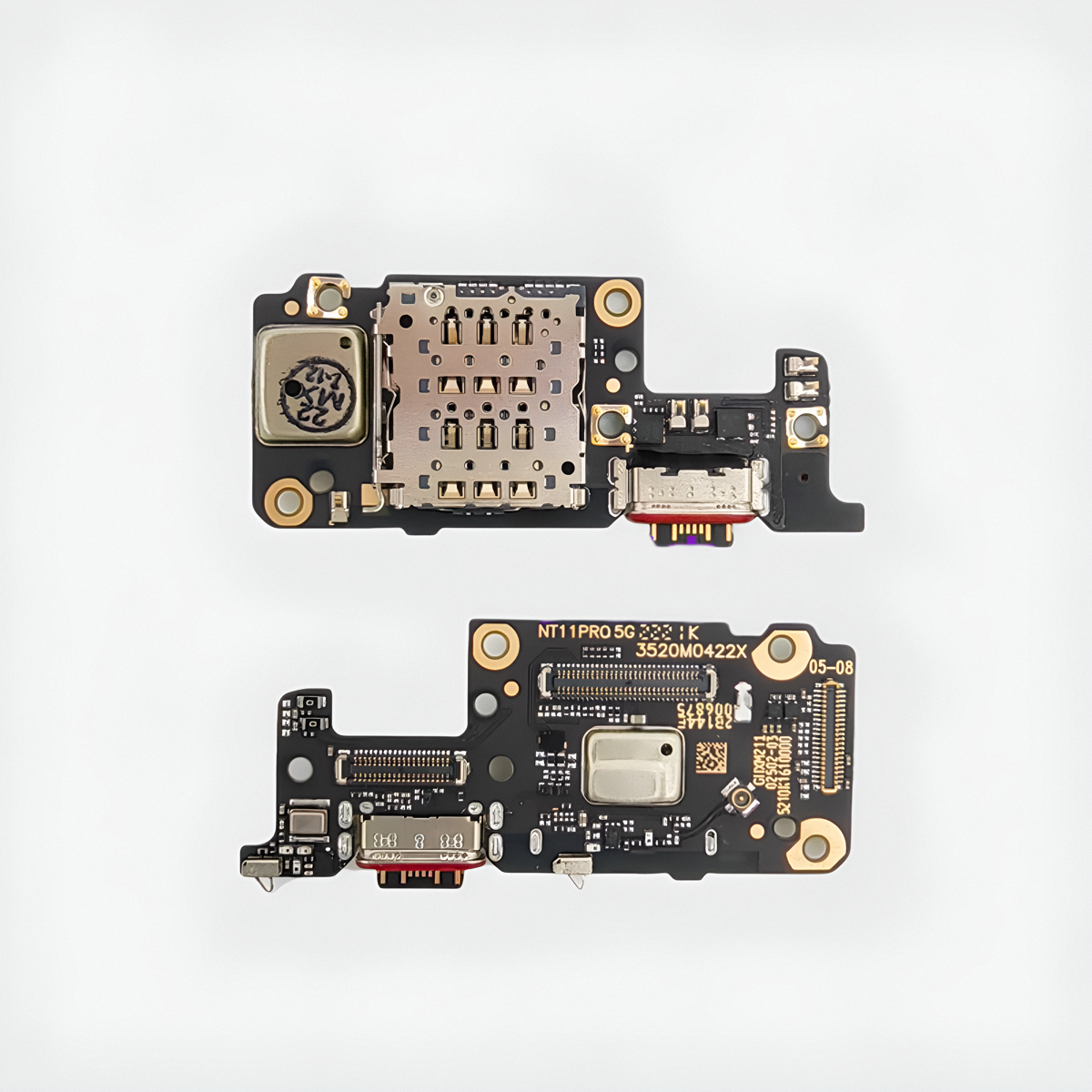 适用于红米Note11Pro尾插小板 卡槽 充电USB接口主板连接排线