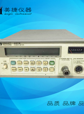 美国HP惠普 437B射频功率计+11730A连接线+8481A 18GHz功率探头