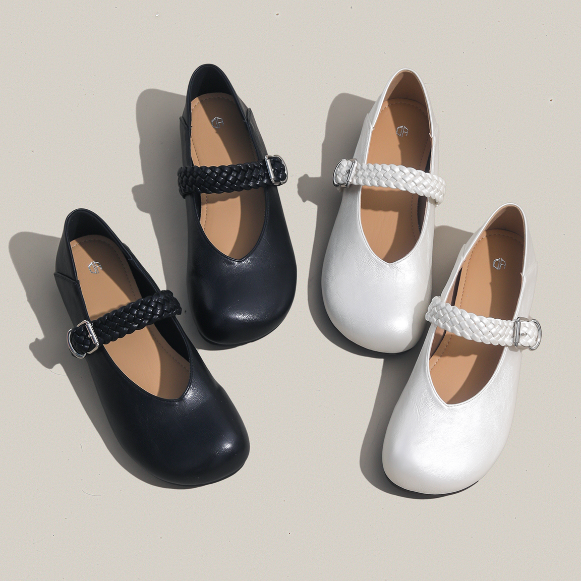 周周推荐~编织玛丽珍鞋女2026春季平底浅口一字带百搭复古奶奶鞋,女鞋,玛丽珍鞋,淘宝优惠券,粉丝福利购,淘宝优惠卷