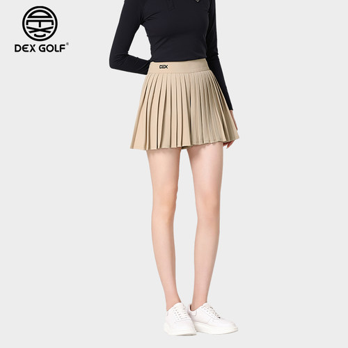 DEXGOLF女士高尔夫百褶裙裤透气