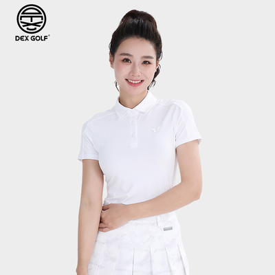 DEXGOLF女士短袖衫休闲运动通勤