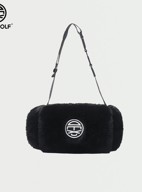 DEX GOLF高尔夫新品配饰时尚百搭毛绒多功能腰包可暖手户外运动