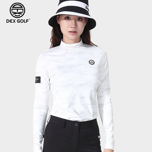 DEXGOLF高尔夫服装女士长袖T恤