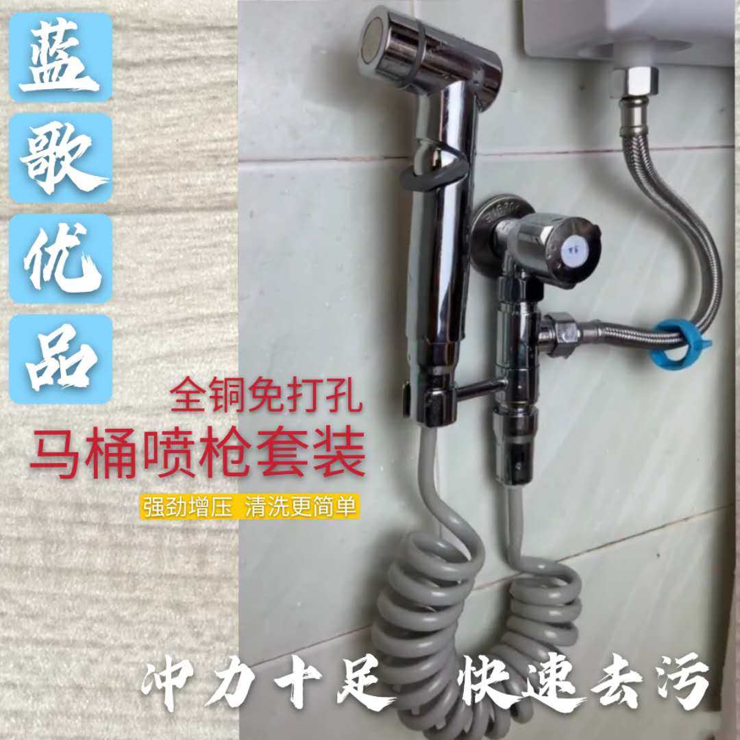 马桶高压喷枪伴侣卫生间冲洗浴室妇洗器厕所蹲便水箱增压喷头水枪
