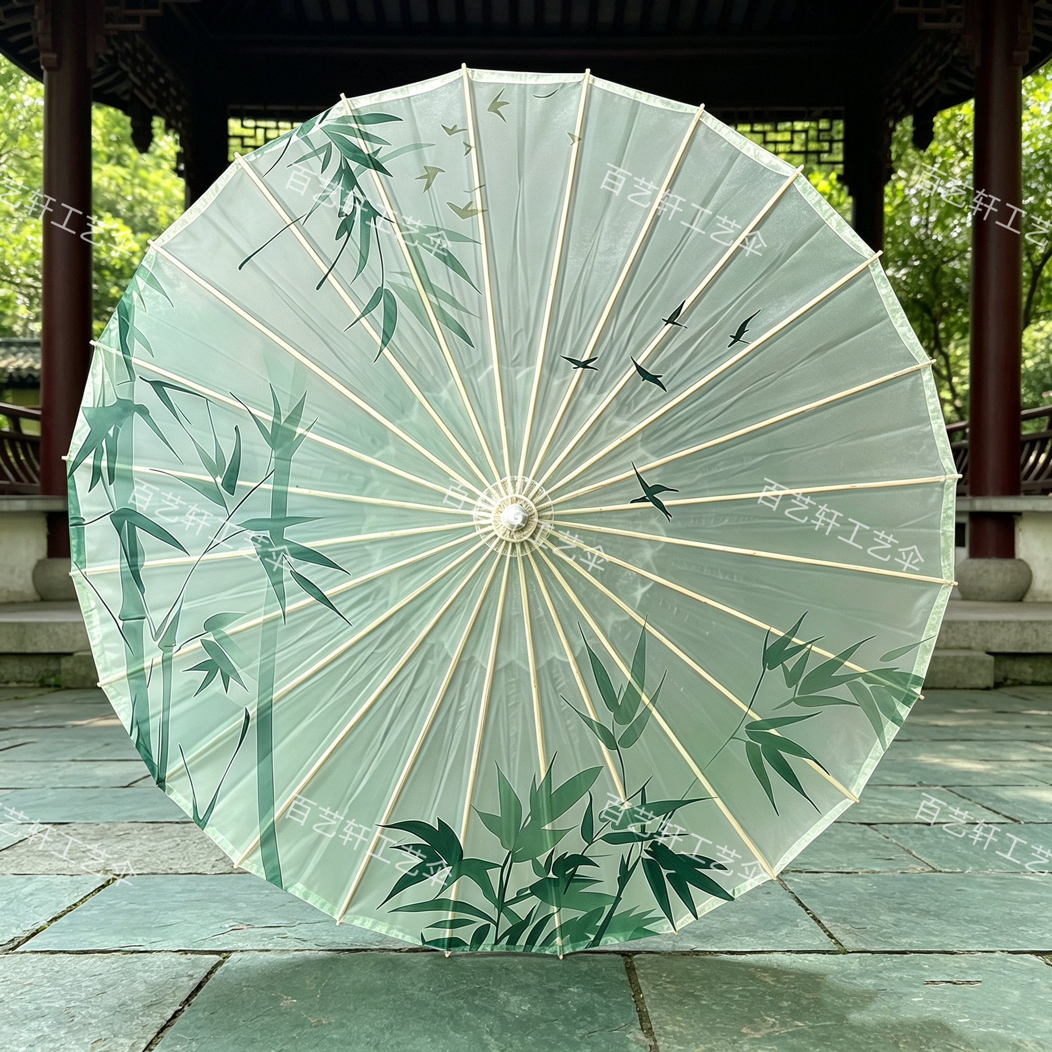 非遗手工油纸伞古风防雨遮阳汉服拍照走秀道具伞室内装饰工艺伞