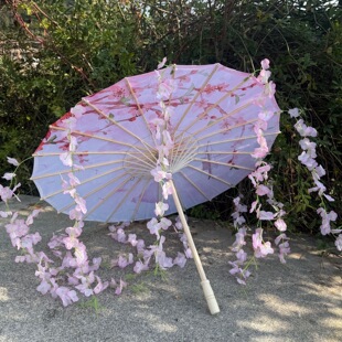 新款花束油纸伞动漫cos网红拍照道具伞景区打卡神器汉服伞古风伞