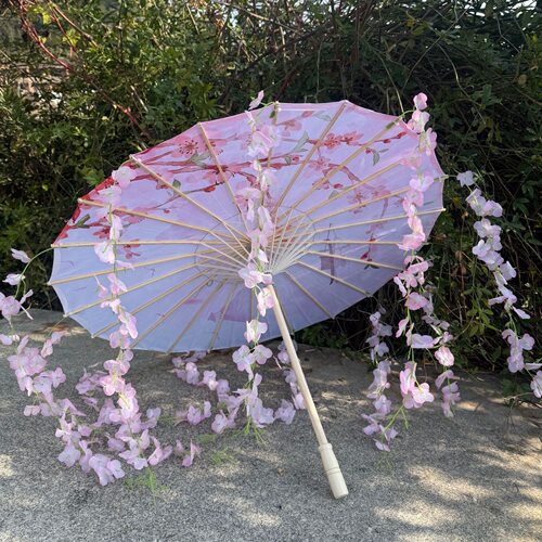 新款花束油纸伞动漫cos网红拍照道具伞景区打卡神器汉服伞古风伞