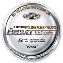 日本 TORAY 东丽 BAWO 碳线 3-25LB 鱼线 钓线 现货 包邮图片
