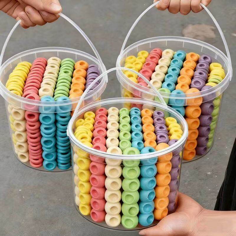 嚼嚼乐糖果耐嚼多彩软糖网红糖葫芦水果玉米咬不动的糖拽拽糖零食