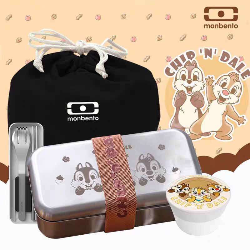 法国monbento不锈钢饭盒