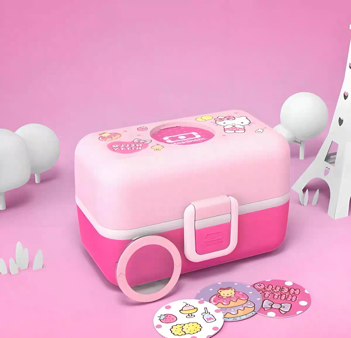 法国monbento儿童饭盒高颜值