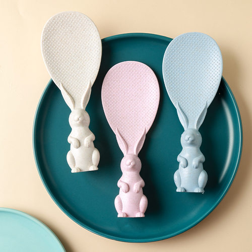创意可爱饭勺兔子不粘饭铲耐高温