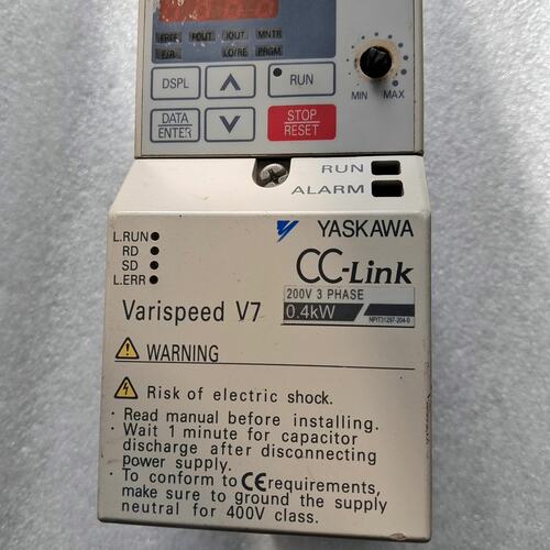 变频器CIMR-V7DT20P4，0.4KW 200V三