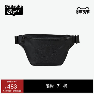 Onitsuka Tiger鬼塚虎男女款轻便休闲通勤简约潮流时尚腰包
