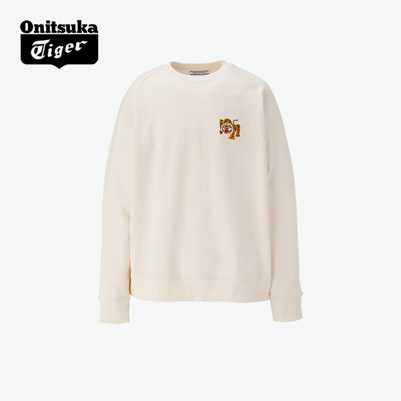 鬼塚虎男女款休闲运动圆领卫衣