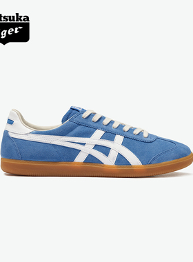Onitsuka Tiger鬼塚虎TOKUTEN男女蓝色板鞋运动休闲复古德训鞋