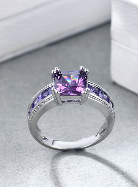 男女铜日韩气质单身贵族戒指