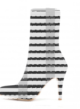绿色紫色红色玫高跟大码女鞋女靴