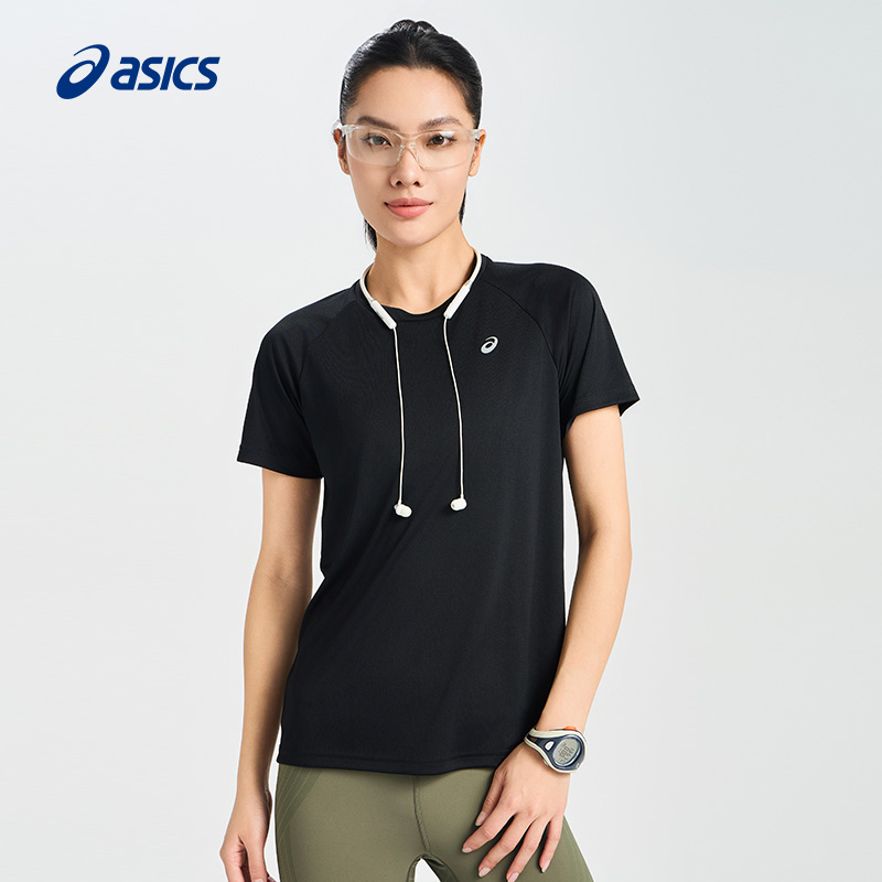 ASICS亚瑟士反光印花短袖