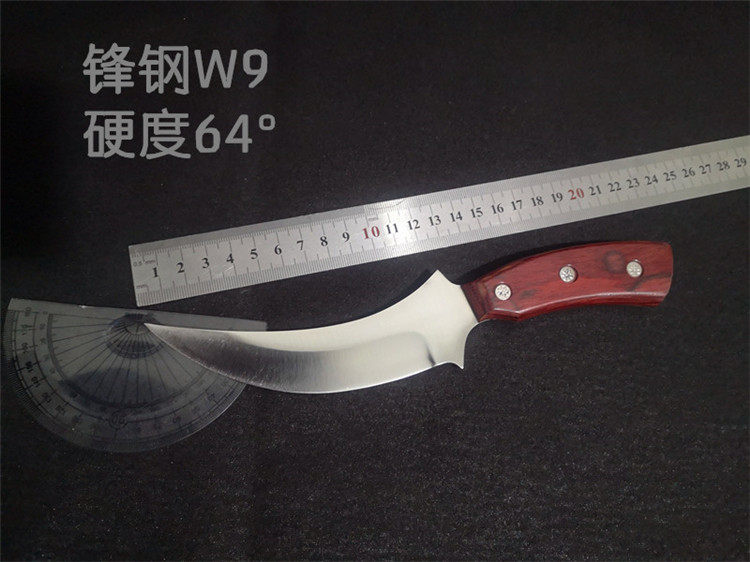 锋钢w9手工制作分割刀剔骨刀熟食刀切肉刀烤肉刀切片刀肉铺卖肉用