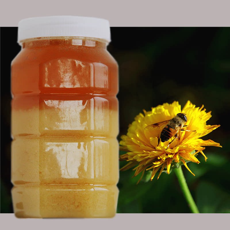 花中棠蜂蜜农家自产成熟百花蜜深山岩纯天然野生杂花蜂蜜两斤包邮