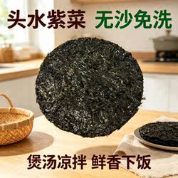 苍南紫菜干货特产温州头水紫菜优质特级免洗细嫩无沙紫菜蛋花汤