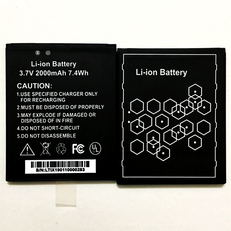 小钛金主机电池 Li-ionBattery 3.7V 2000mAh 7.4Wh LD睿金电板