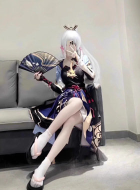 原神cos服神里绫华cosplay女装凌华衣服套装动漫服装女二次元服装