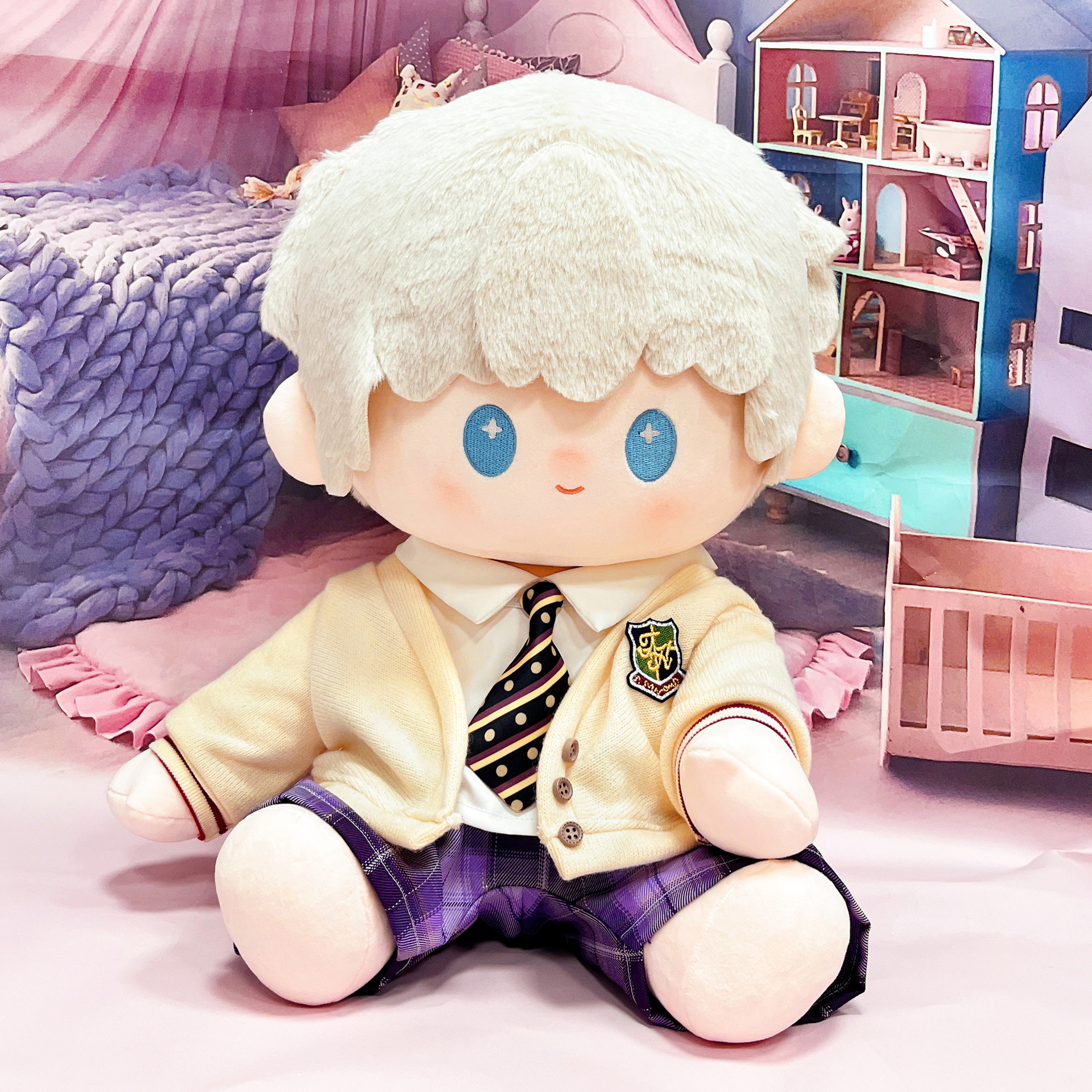 恋与深空40cm棉花娃衣沈星回