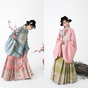 【出租】桑谣记姑苏一梦明制婚礼汉服婚礼袄裙伴娘服姐妹装马面裙