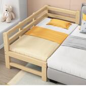 儿童拼接床加宽床大人可睡实木男女孩宝宝婴儿小床大床边扩床神器