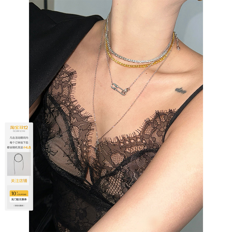 网球克拉铜镀项链/手链ATELIERSO