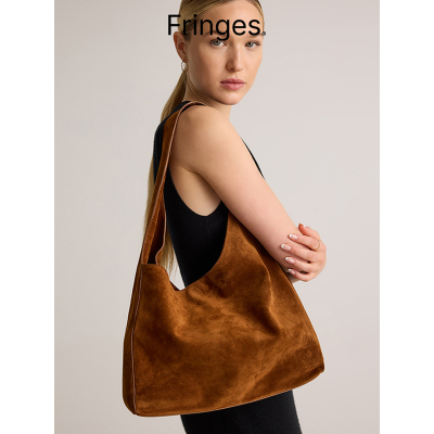 FRINGES复古简约休闲软云HOBO