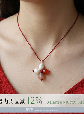 UNEND简约复古安蕾项链