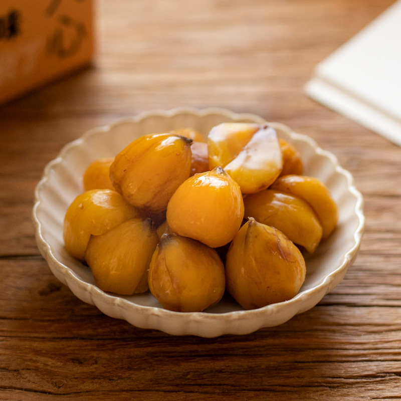 城市之外即食新鲜板栗仁50gx4袋熟制去壳甘栗仁坚果零食甜糯锥栗_虎窝淘