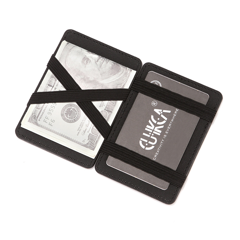 超薄短款潮流魔术钱包
