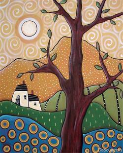 229淡皇 手工绘画设计