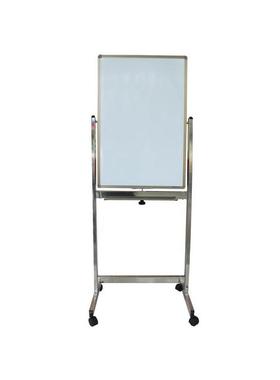 史泰博 YD BH-0690 双面回转式移动白板 60*90 白色 办公文具