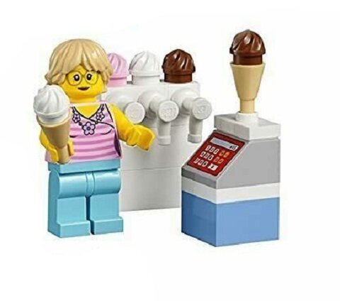 乐高 lego 人仔 45022 cty725 冰激凌店员 全新正品 独占