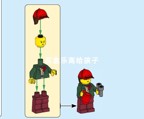 乐高 lego 人仔 60267 cty1099 女探险家 全新正品 独占