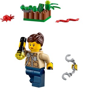 乐高 LEGO 人仔 60066 cty548 警察+场景 全新正品 绝版